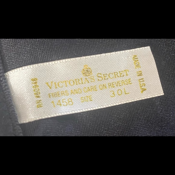 Victoria’s Secret Vtg Black Instant Hourglass Waist Cincher Corset Size 30L - Picture 6 of 6